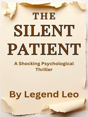 cover image of The Silent Patient